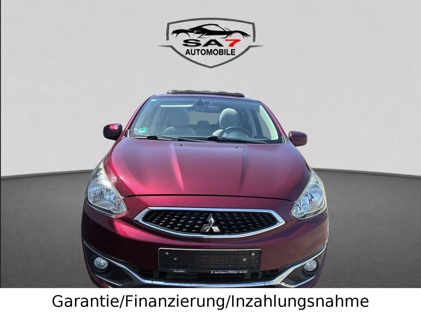Mitsubishi Space Star Diamant Edition+*1.HD*Faltdach*TüvNeu – Bild 3
