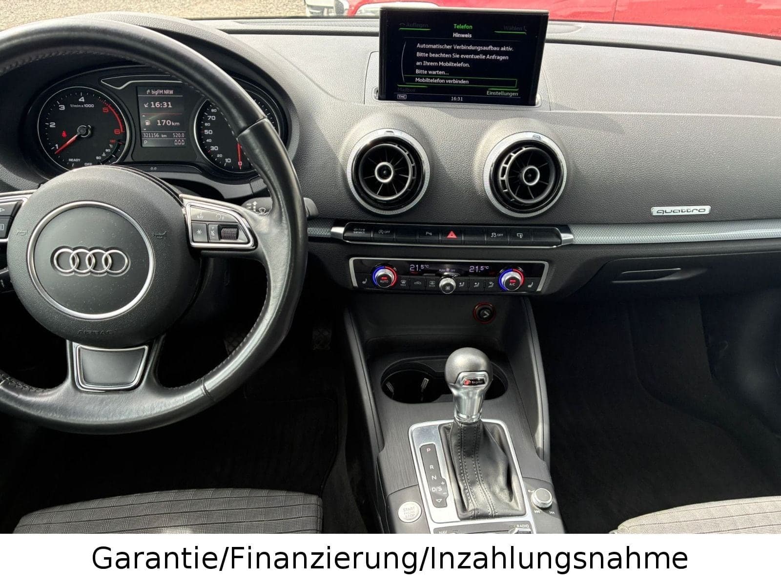 Audi A3 Sportback quattro*1.HD*Automatik*TOP*TüvNeu* – Bild 13